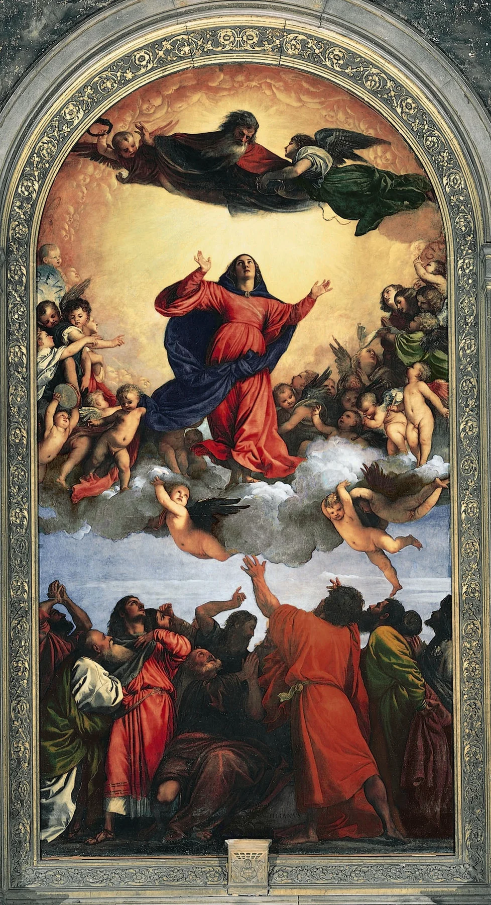 Assumption of the Virgin — Titian