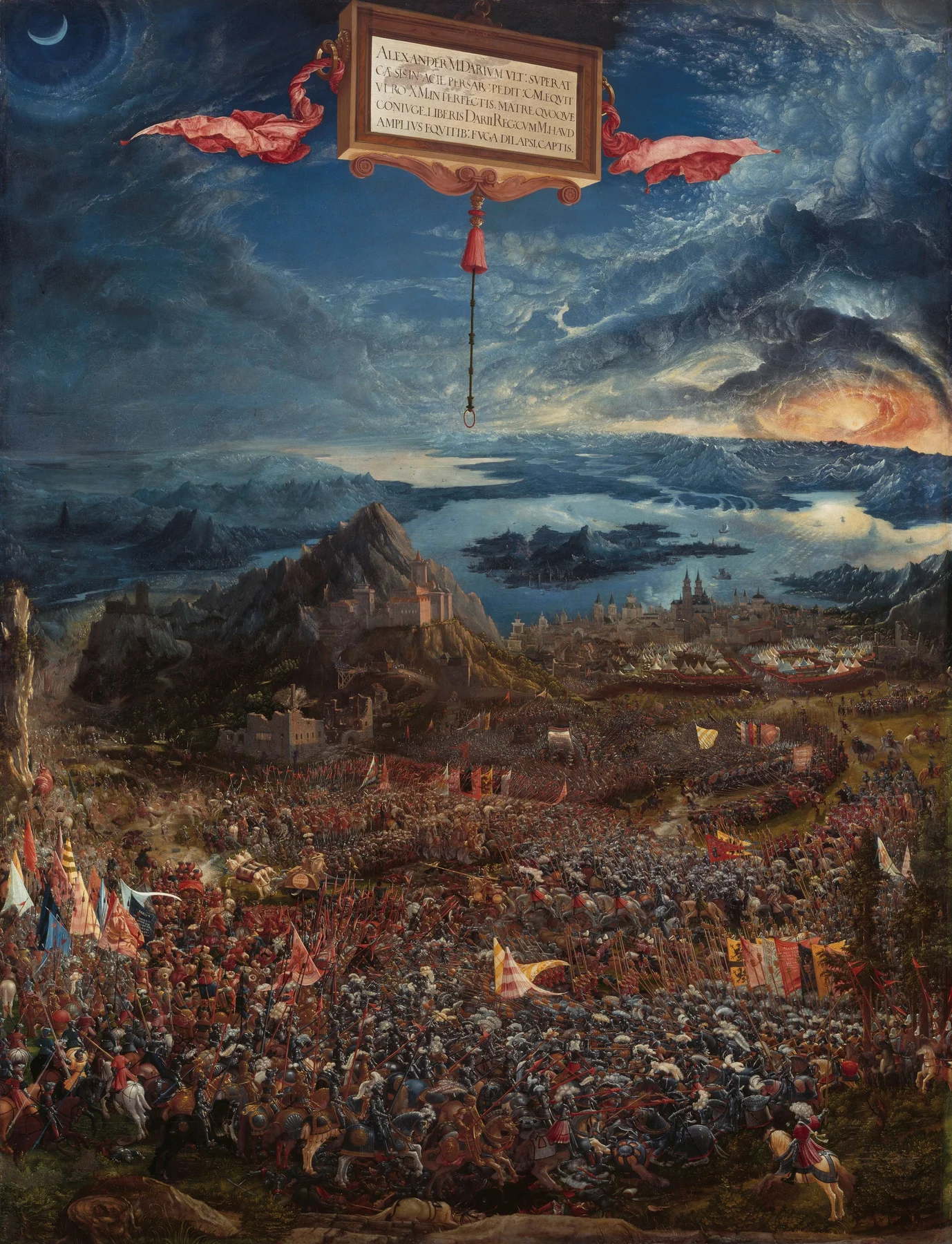 The Battle of Alexander at Issus — Albrecht Altdorfer