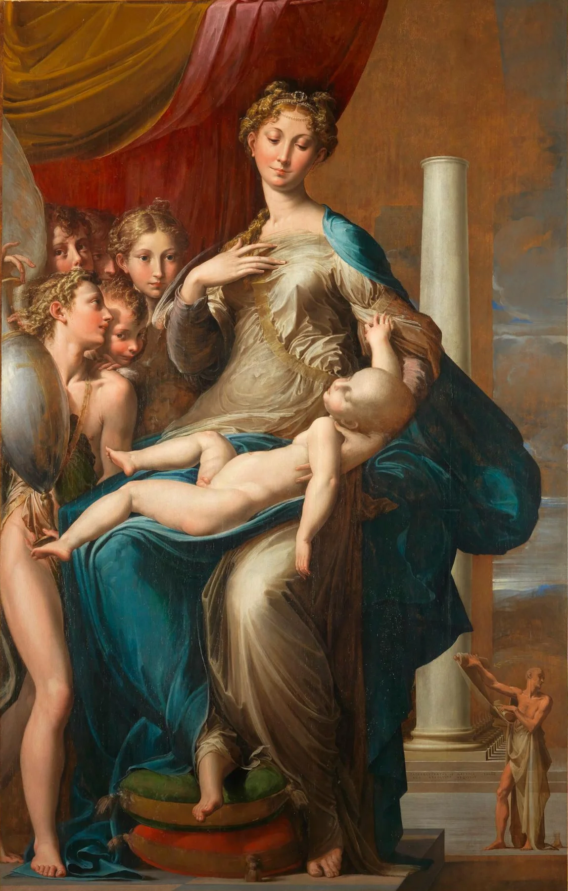La Madone au long cou — Parmigianino