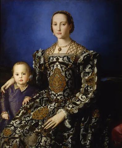 Portrait of Eleanor of Toledo and Her Son Giovanni