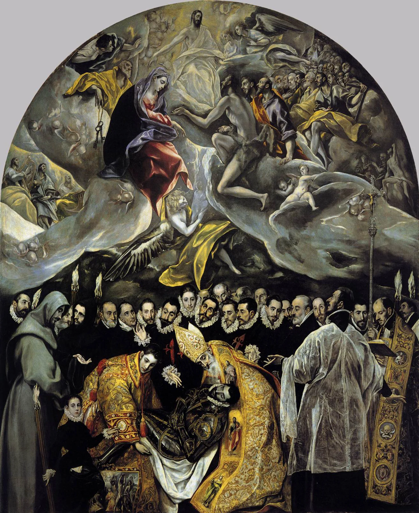 The Burial of the Count of Orgaz — El Greco