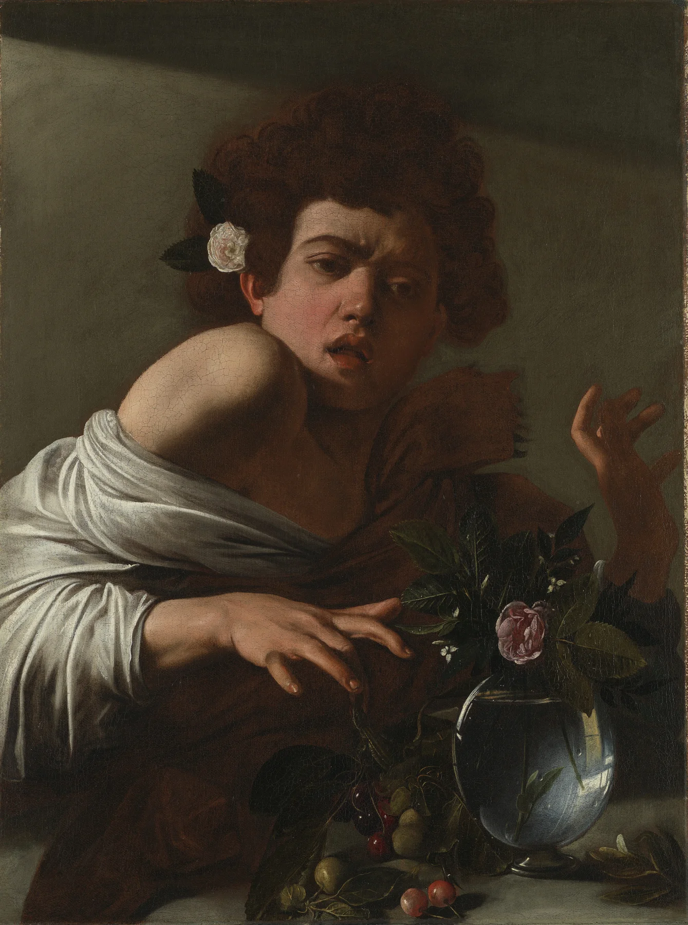 Gyíktól megmart fiú — Caravaggio