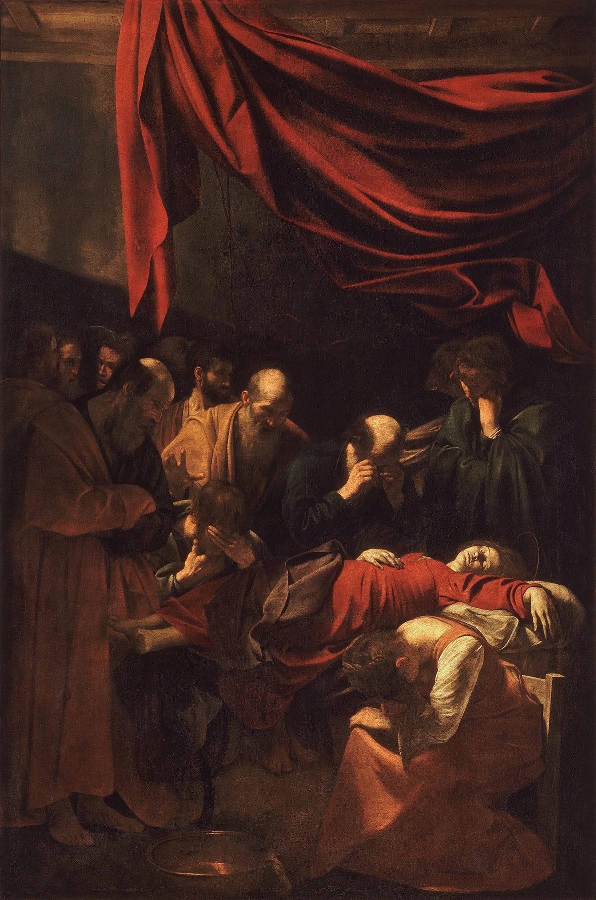 La muerte de la Virgen — Caravaggio