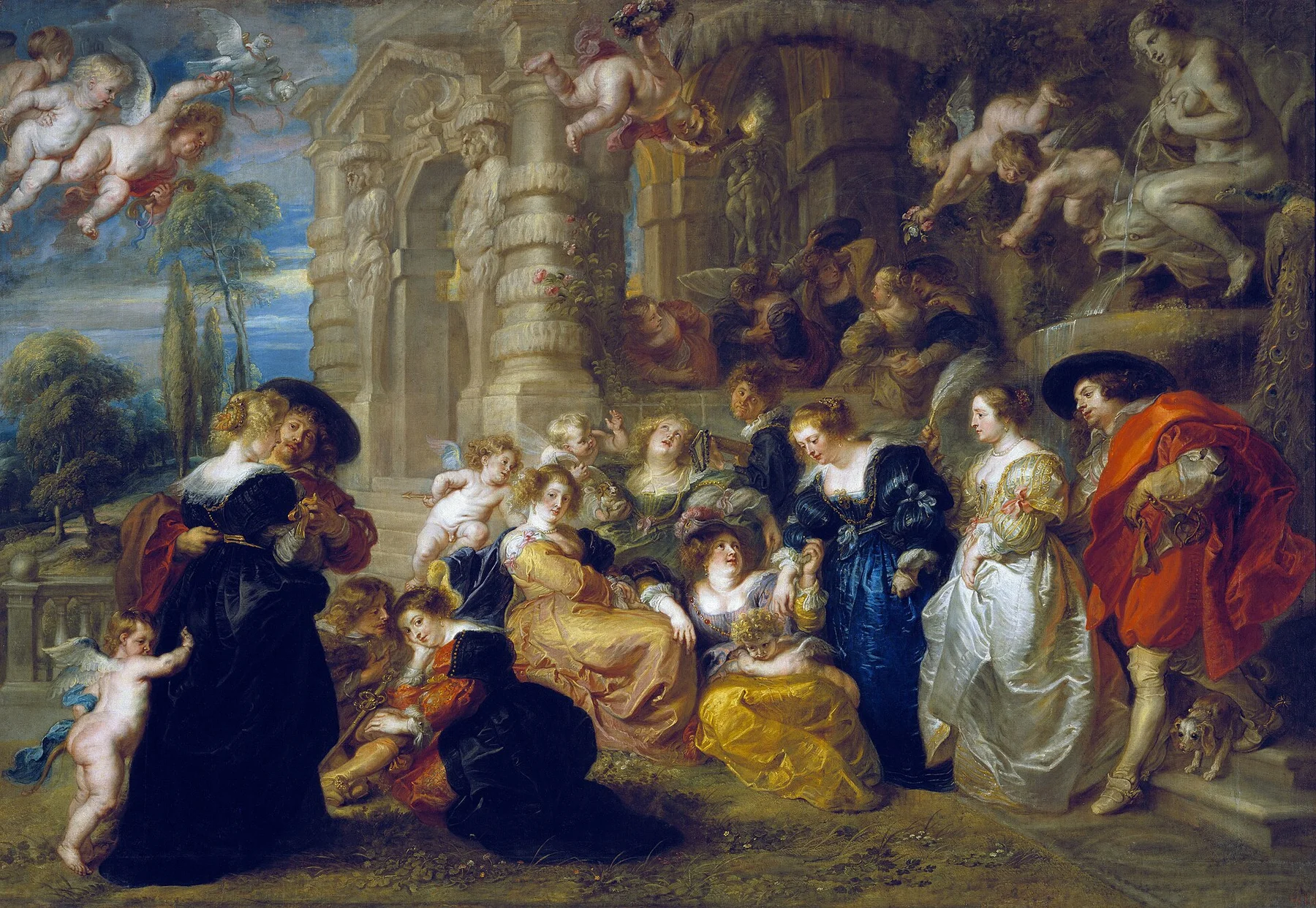 El jardín del amor — Pedro Pablo Rubens