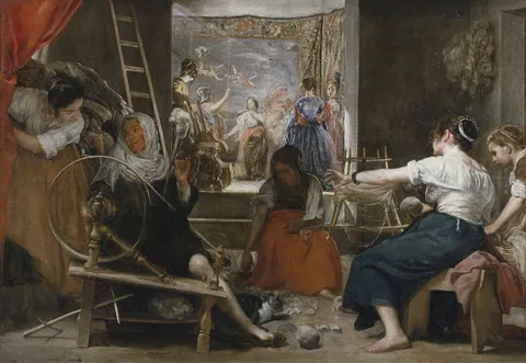 The Spinners (The Fable of Arachne)