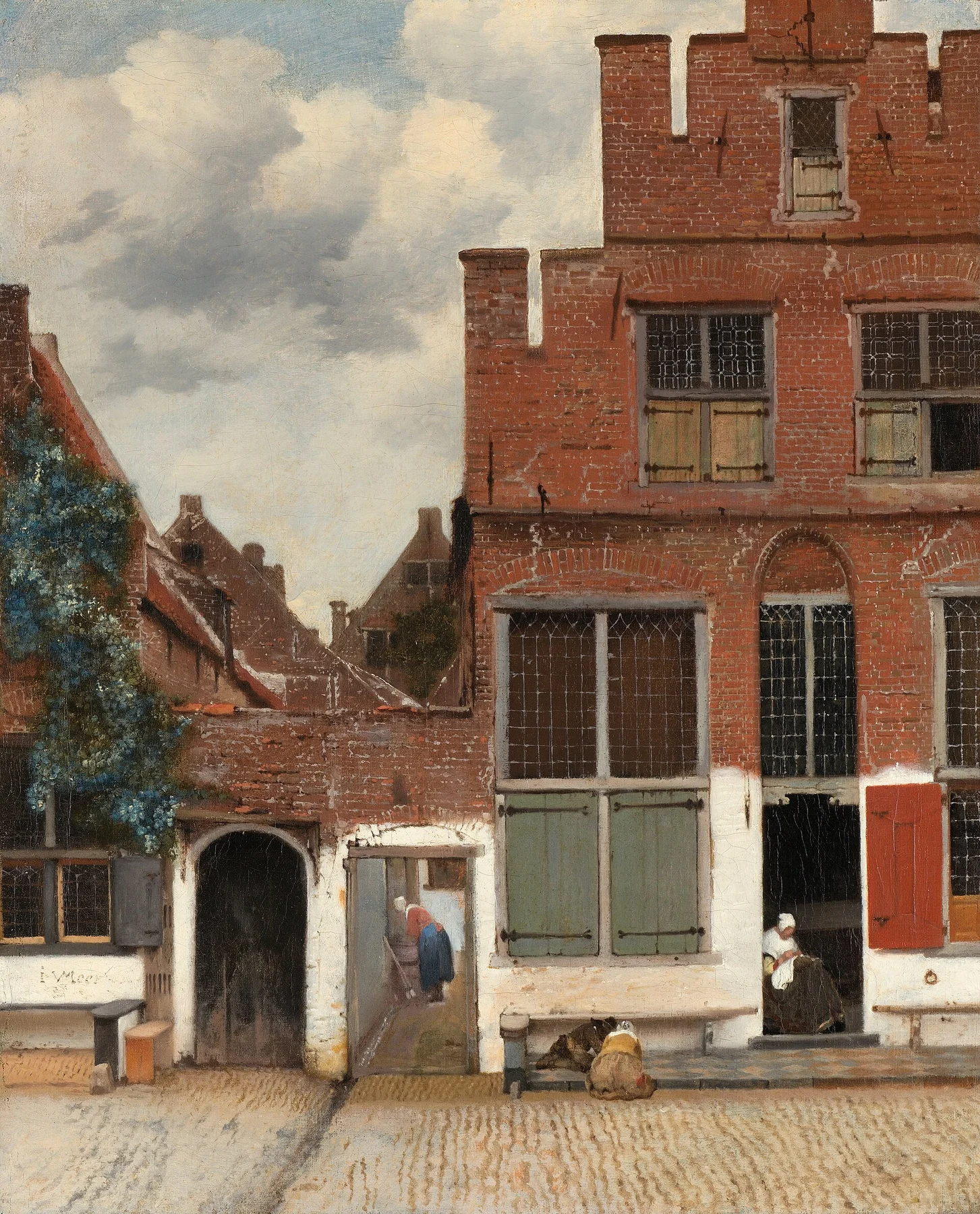 La Ruelle — Johannes Vermeer