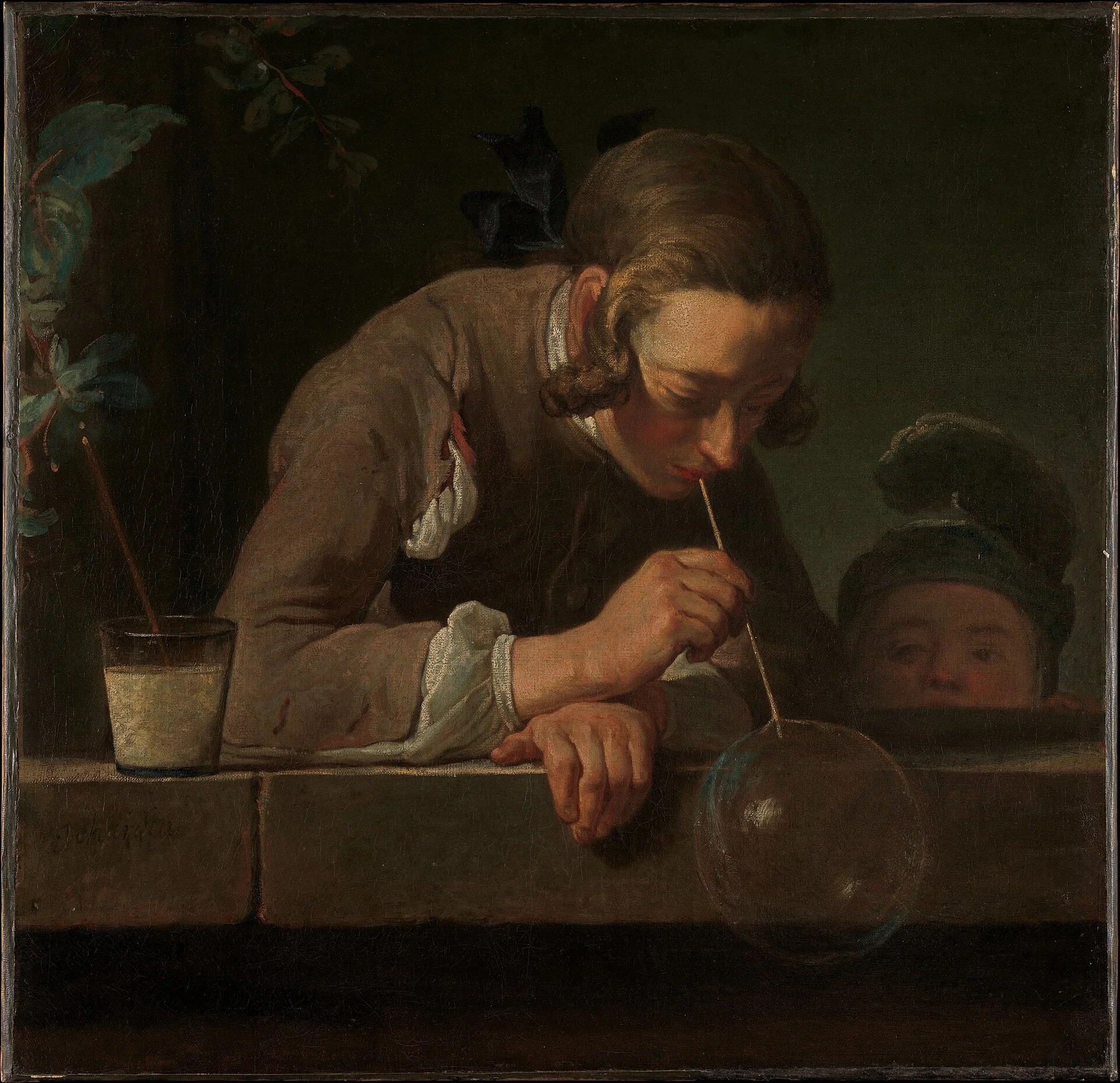 Szappanbuborékok — Jean-Siméon Chardin