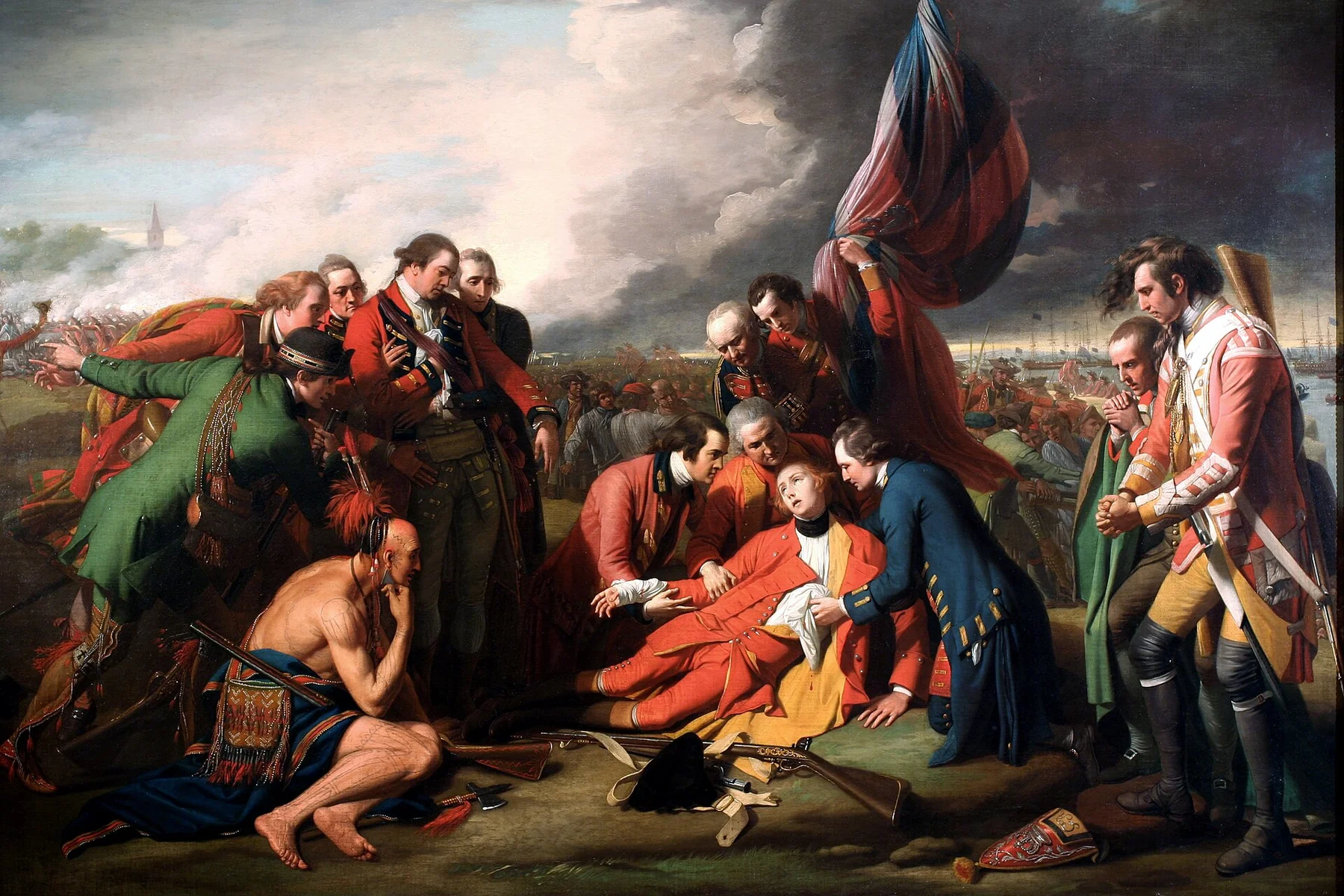 The Death of General Wolfe — Benjamin West