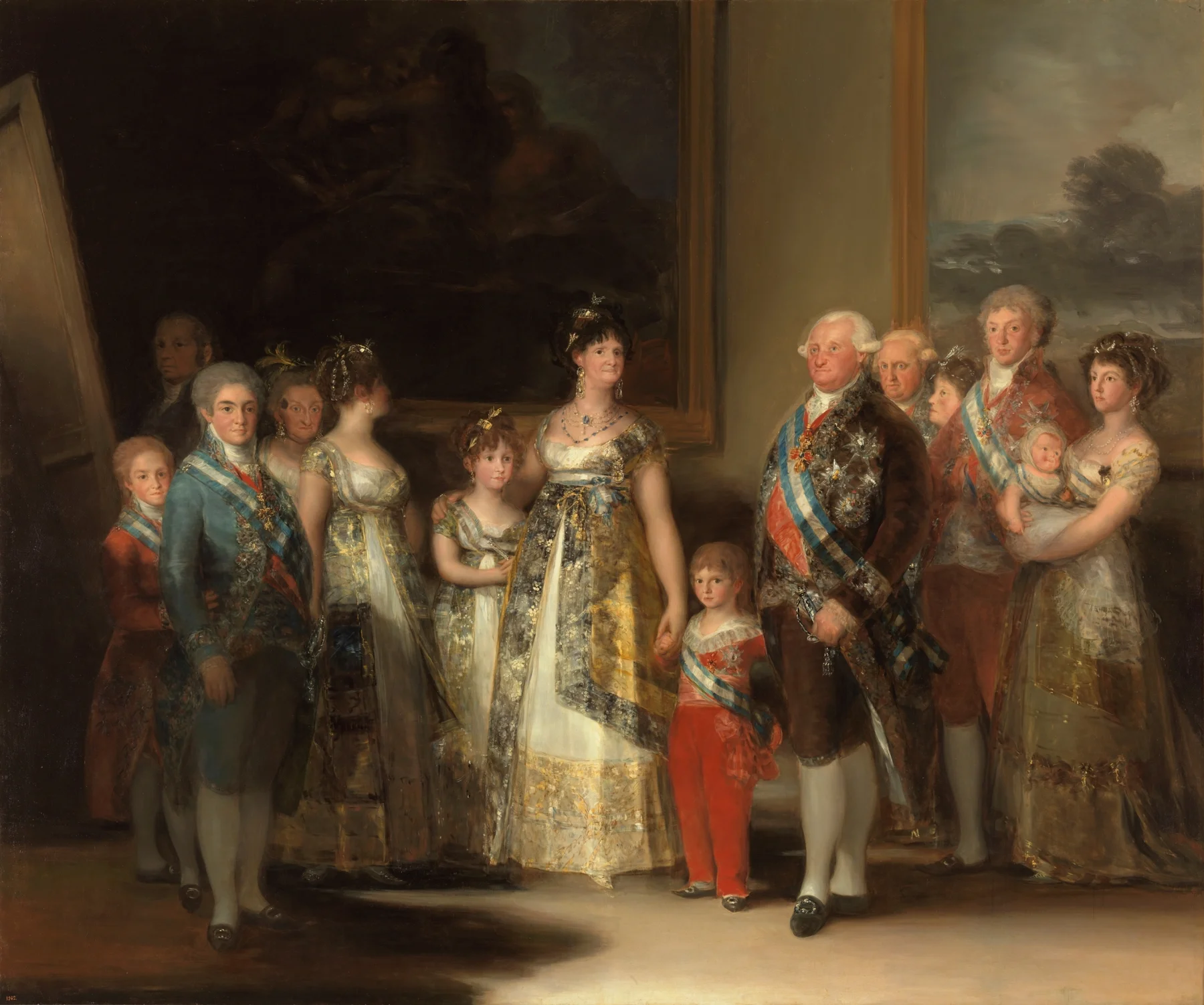 Charles IV of Spain and His Family — Francisco Goya