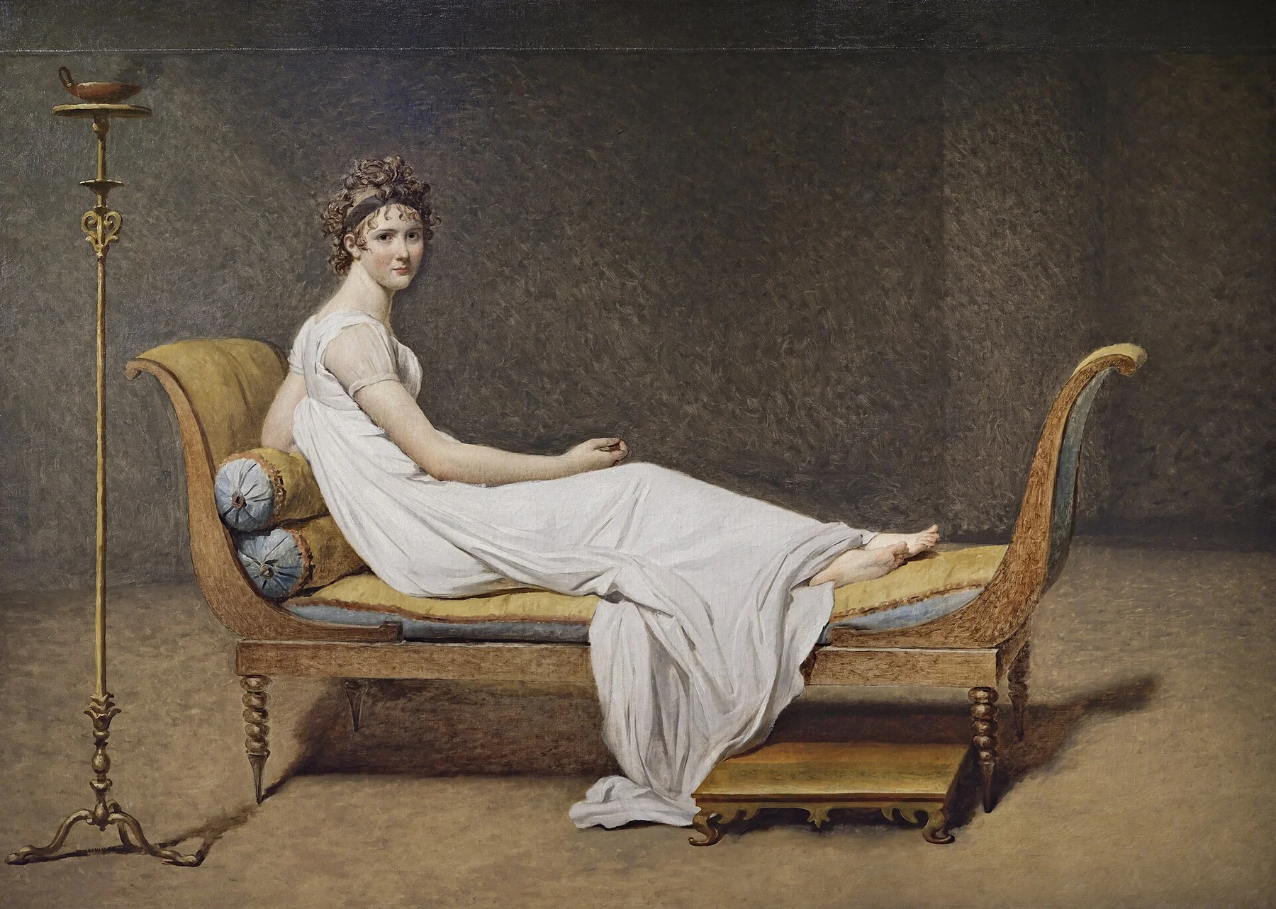Portrait of Madame Récamier — Jacques-Louis David