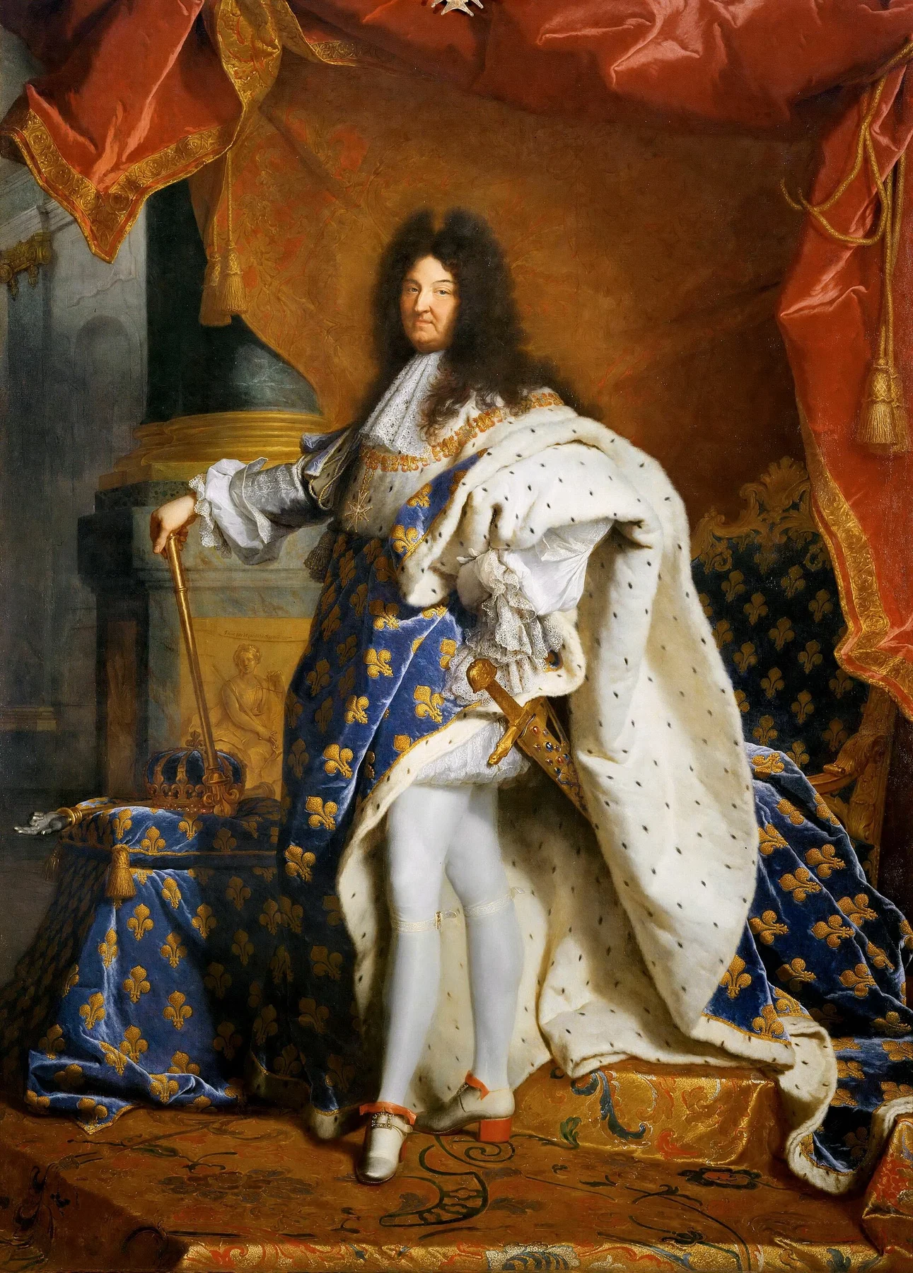 Portrait of Louis XIV — Hyacinthe Rigaud