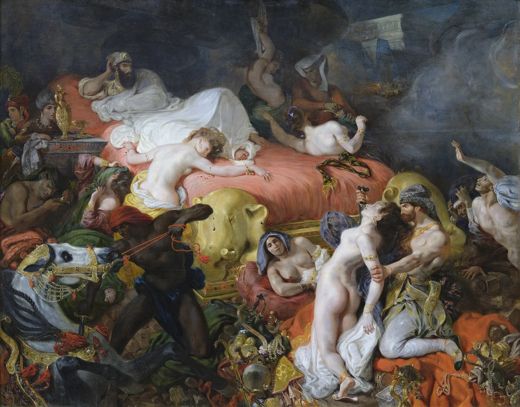 The Death of Sardanapalus — Eugène Delacroix