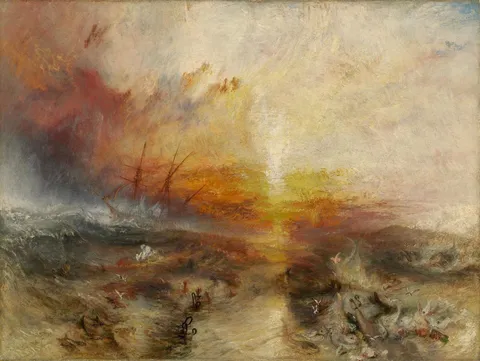 The Slave Ship (Slavers Throwing Overboard the Dead and Dying)