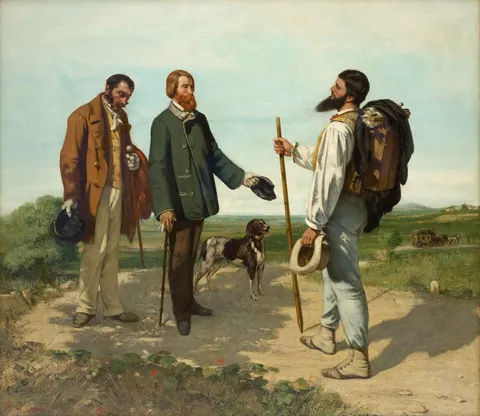 The Meeting, or 'Bonjour, Monsieur Courbet'