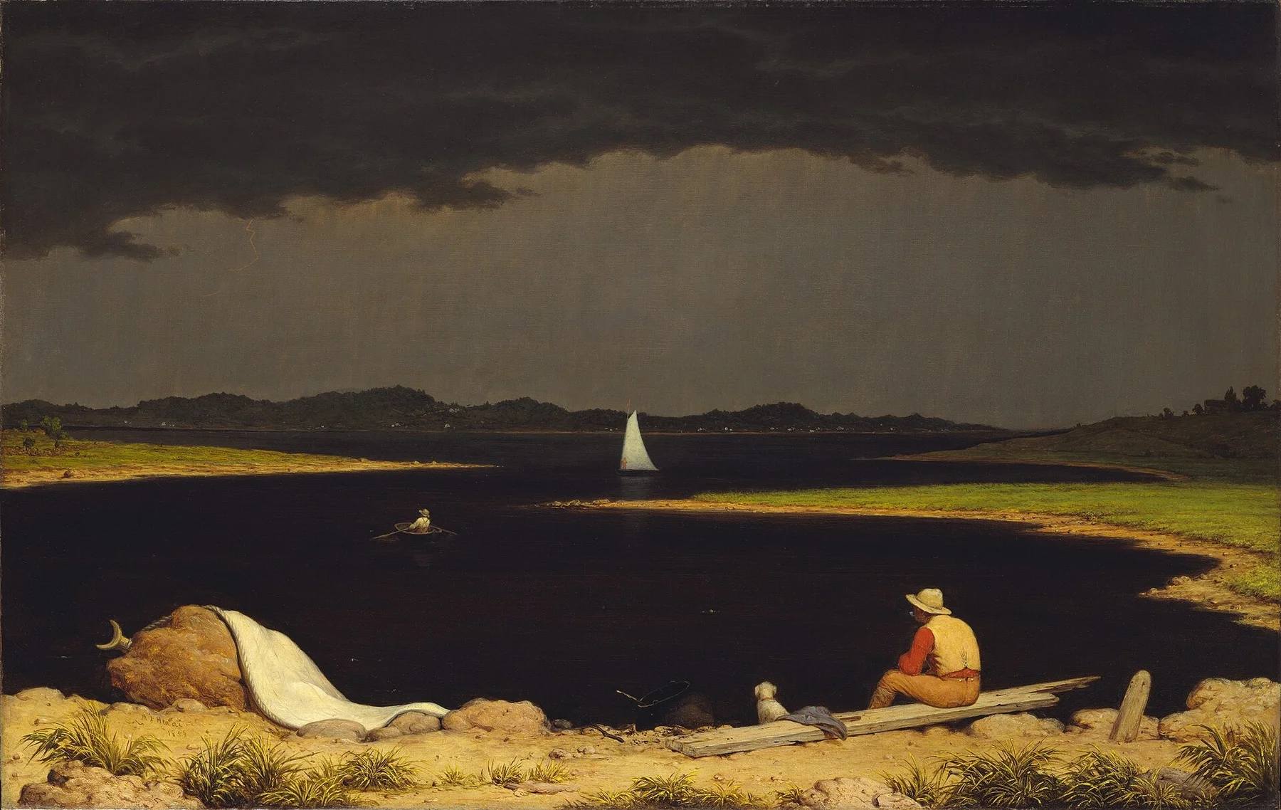 Approaching Thunder Storm — Martin Johnson Heade