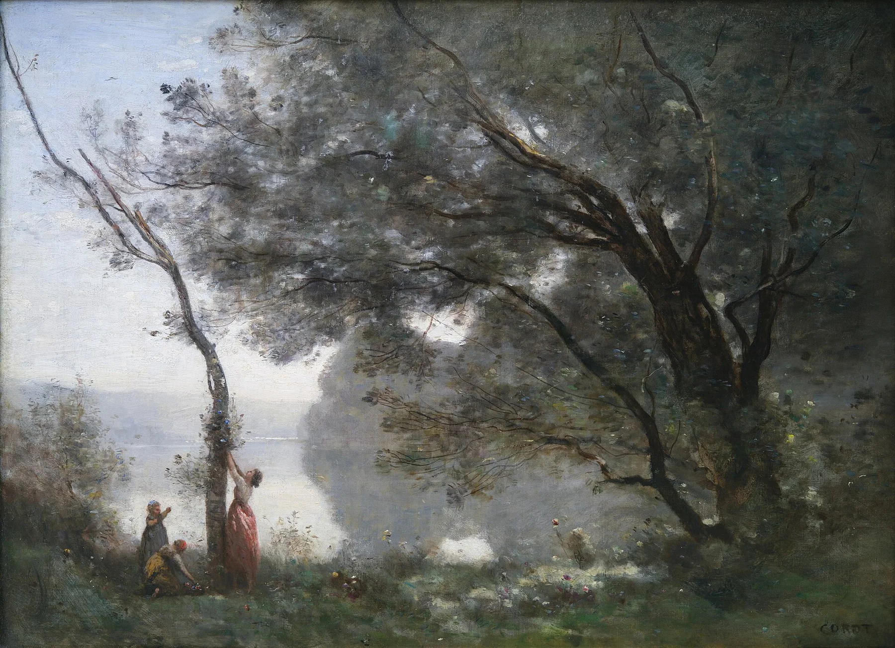 Recuerdo de Mortefontaine — Camille Corot