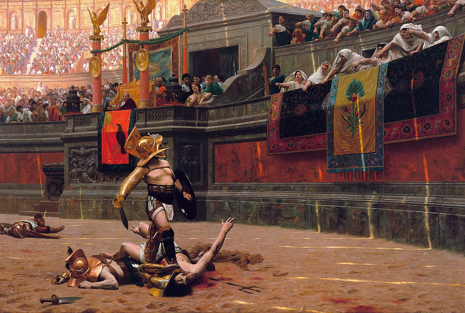 Pollice verso — Jean-Léon Gérôme