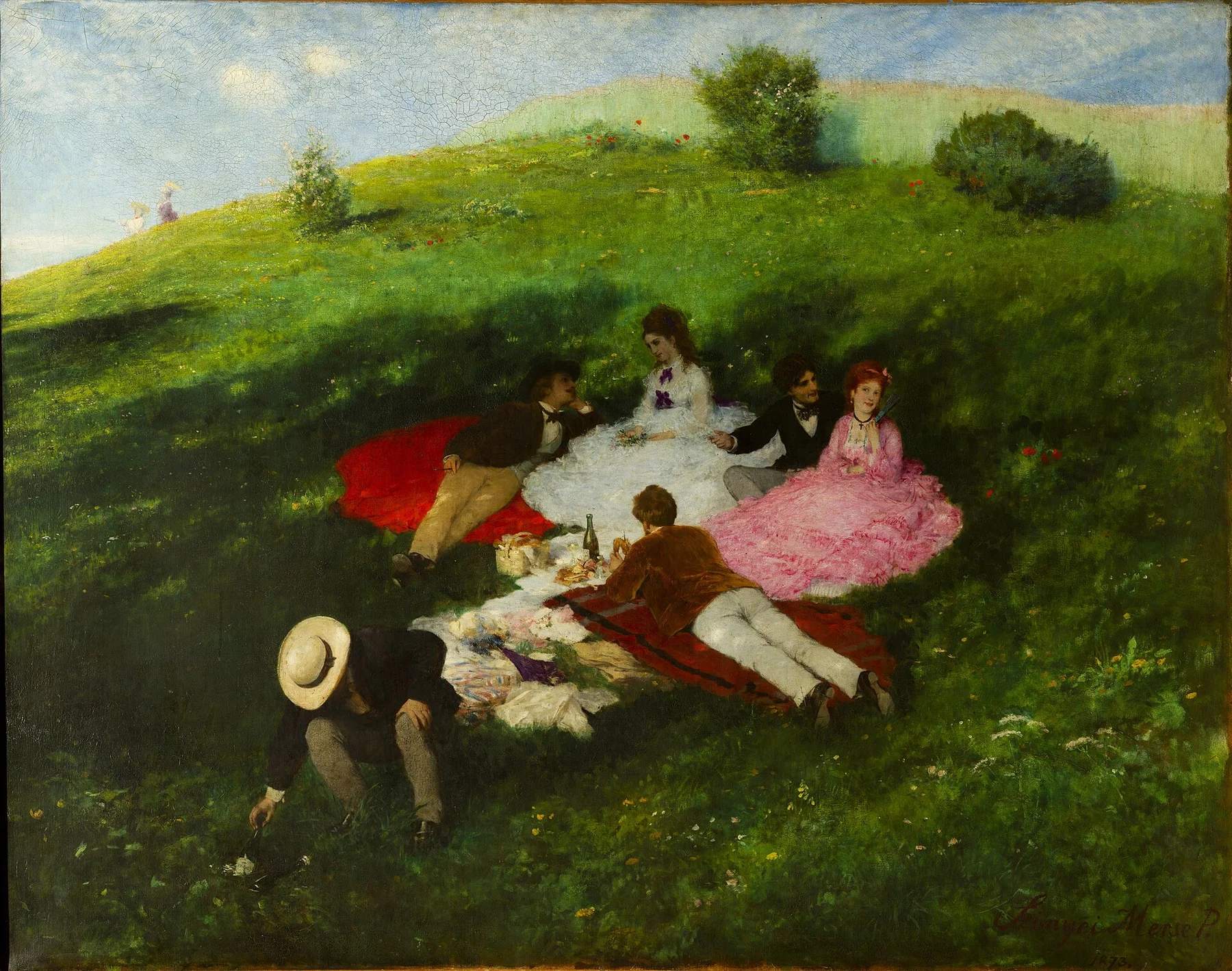 Merienda en mayo — Pál Szinyei Merse
