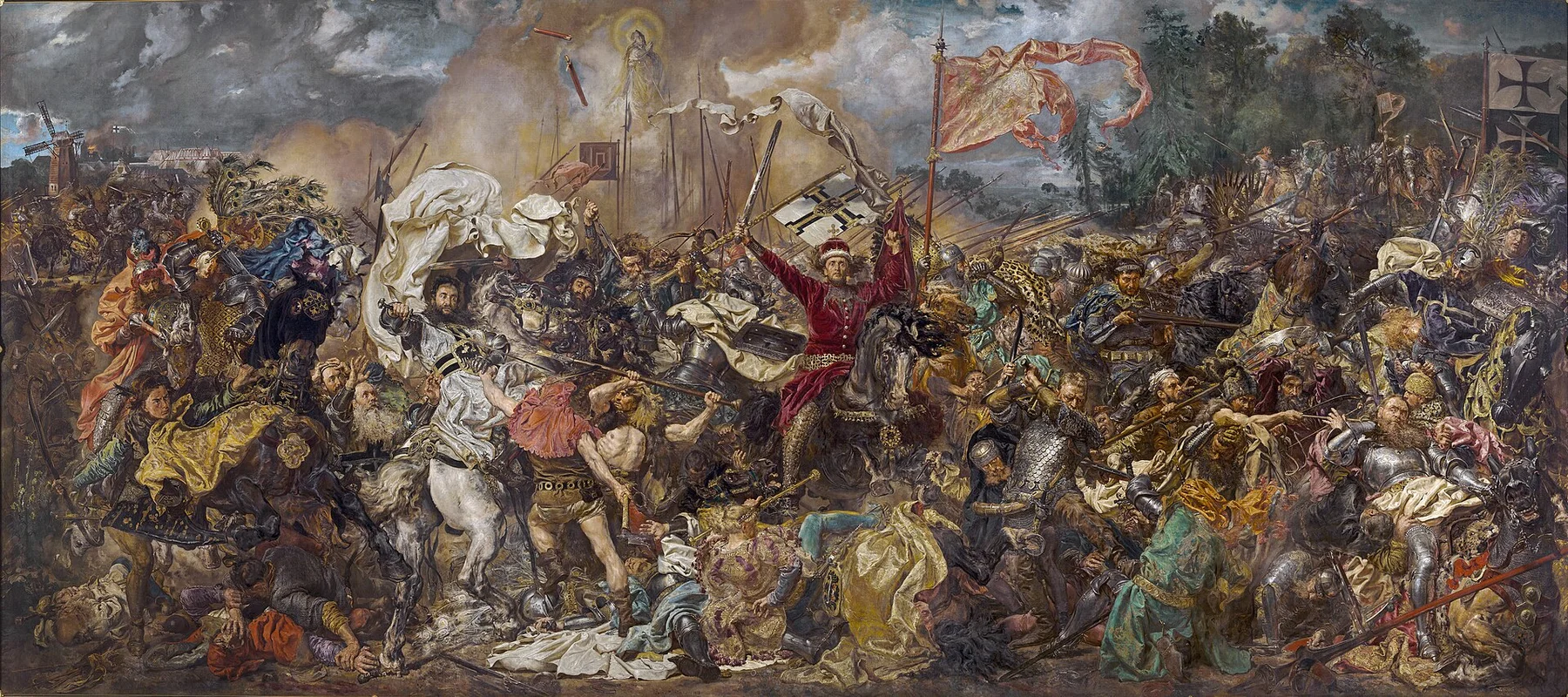 A grünwaldi csata — Jan Matejko