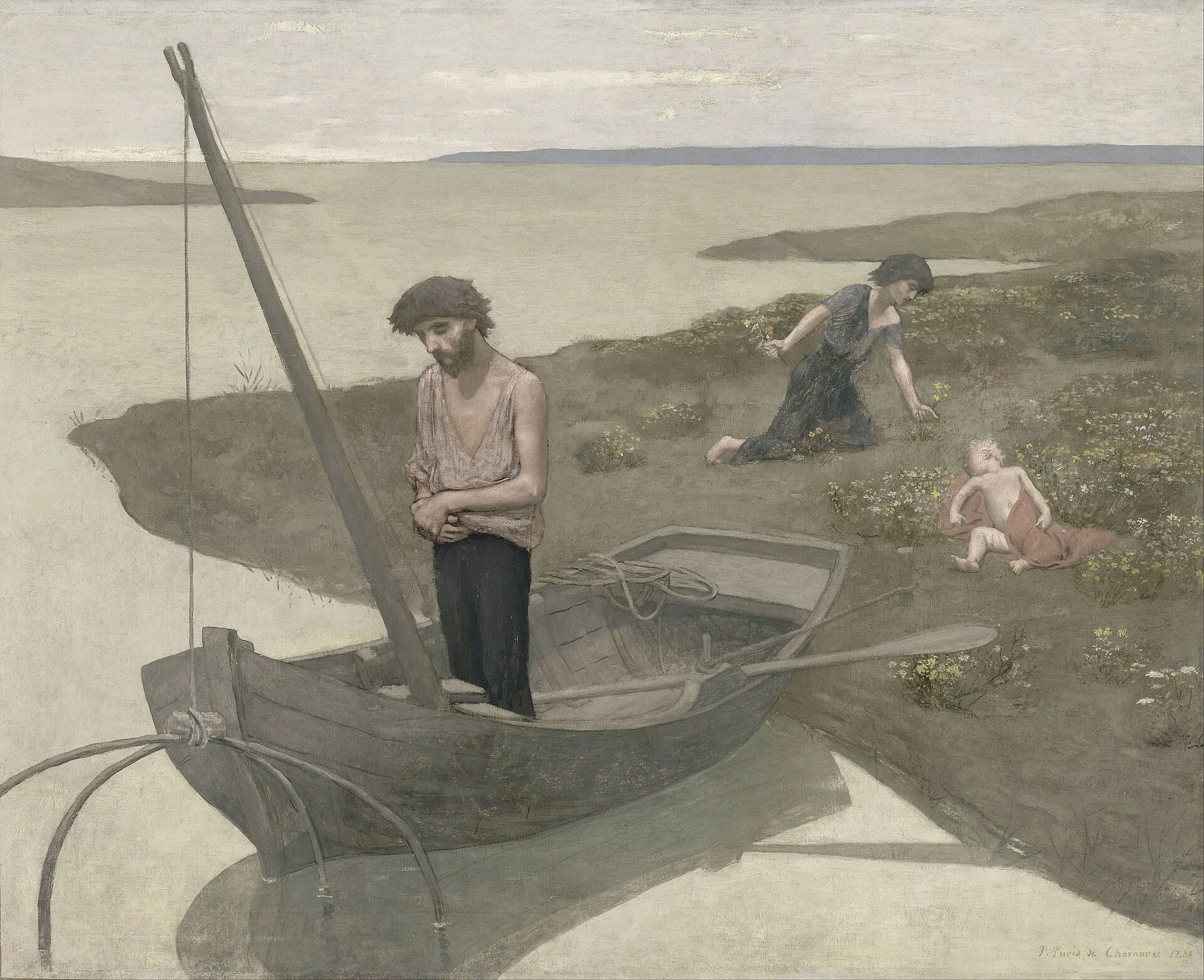 A szegény halász — Pierre Puvis de Chavannes