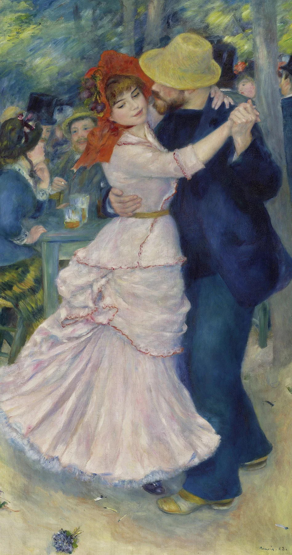 Tánc Bougival-ban — Pierre-Auguste Renoir