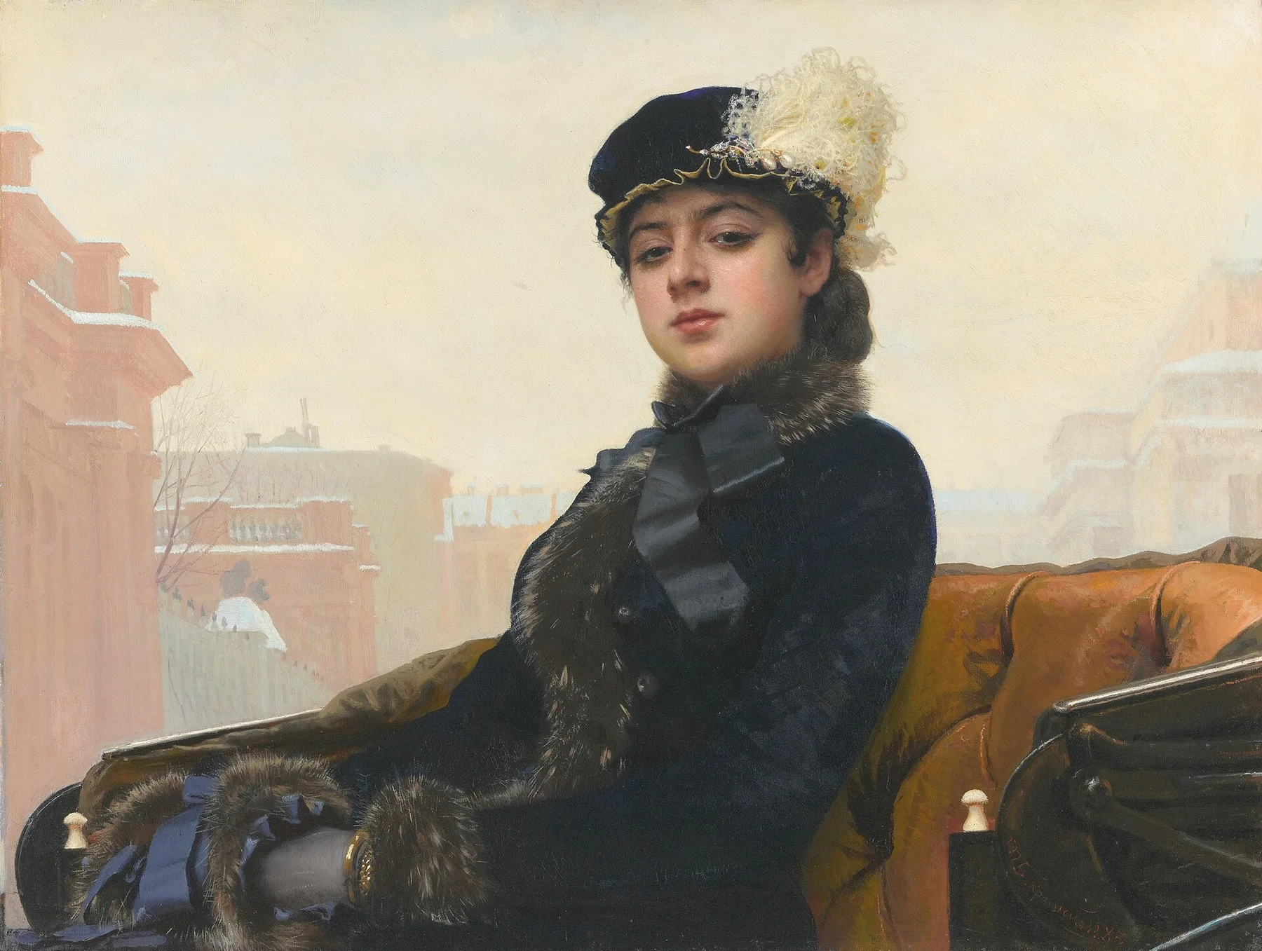 Portrait of an Unknown Woman — Ivan Kramskoi