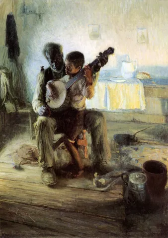 The Banjo Lesson