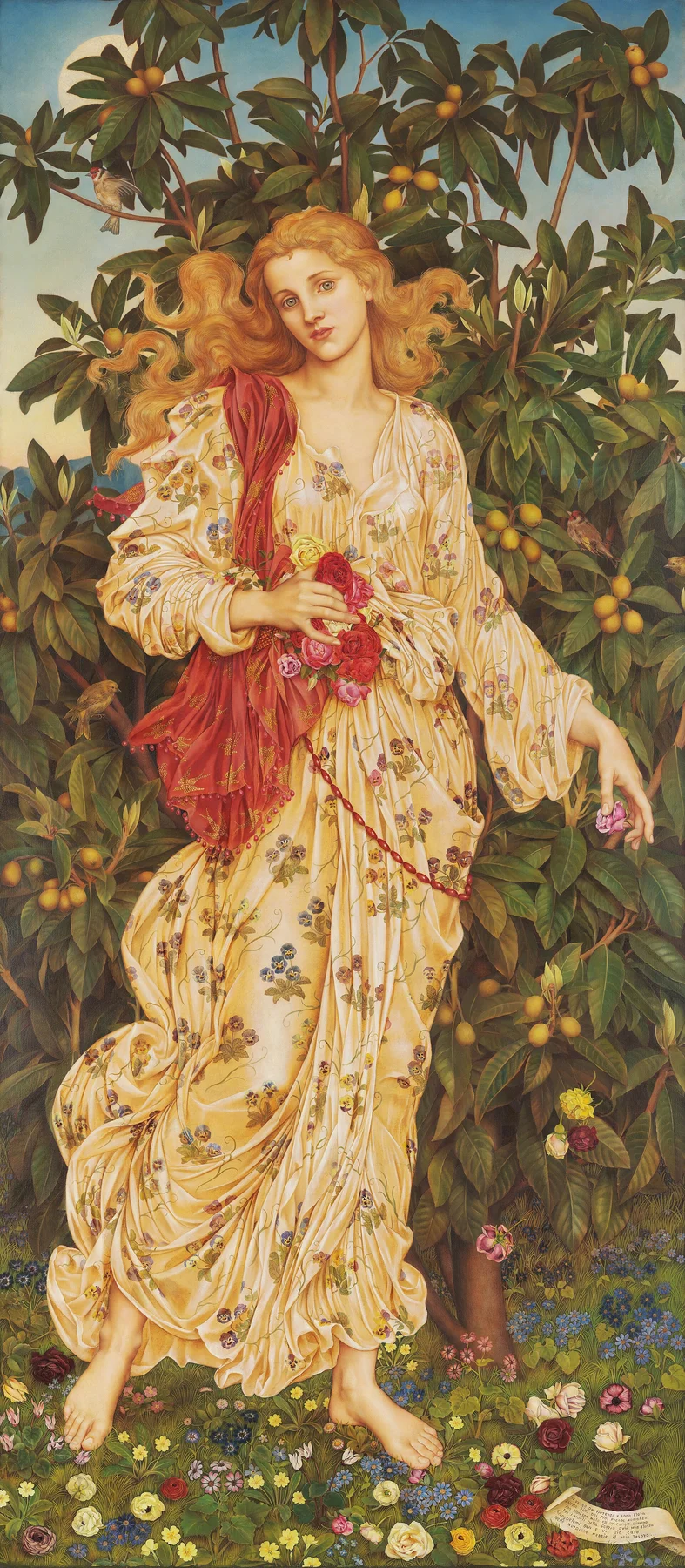 Flora — Evelyn De Morgan