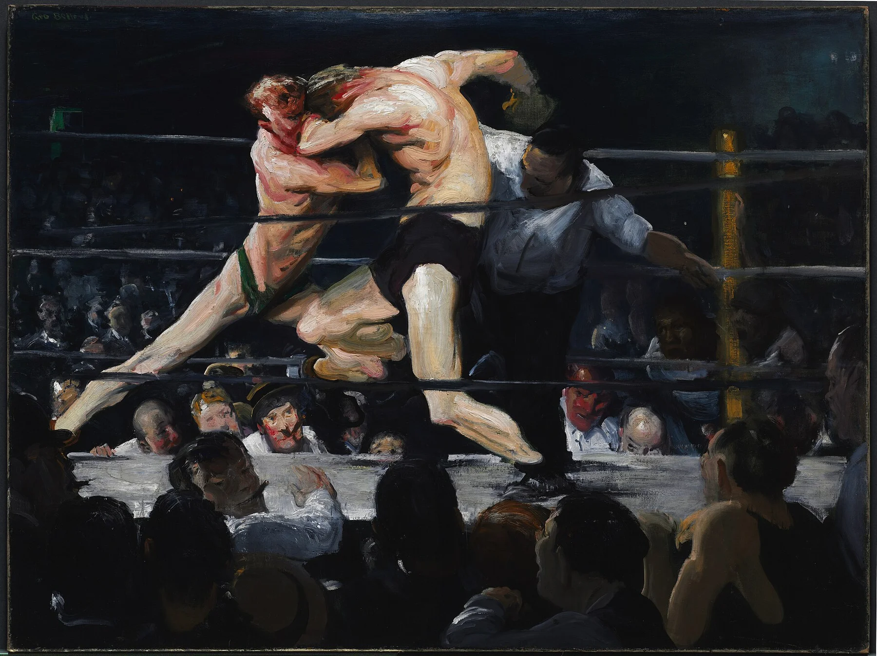 Stag at Sharkey's — George Bellows