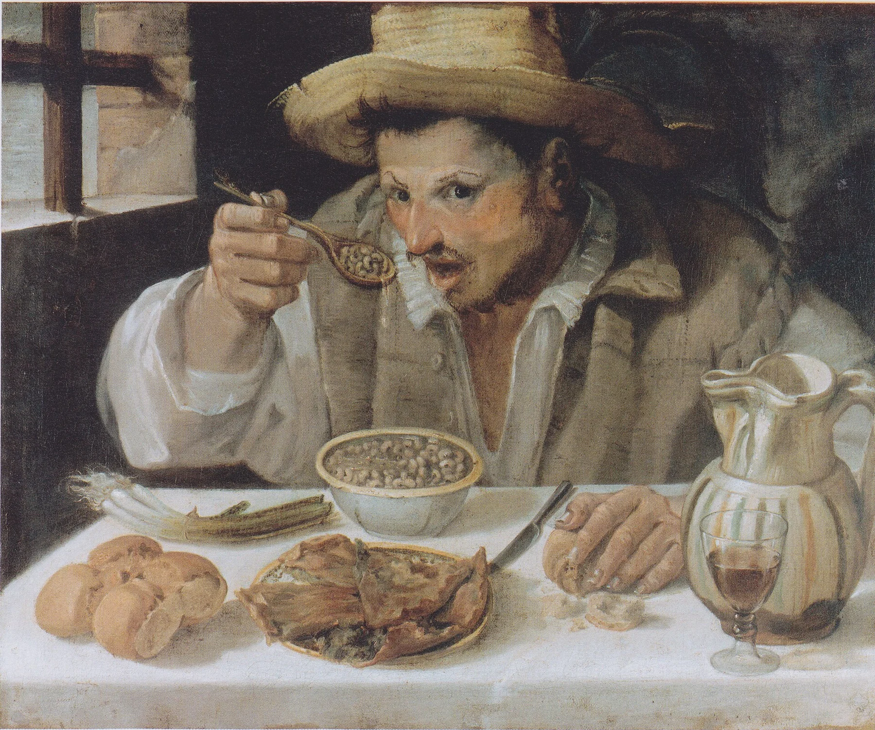 A babevő — Annibale Carracci