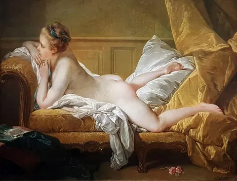 Resting Girl (Marie-Louise O'Murphy)
