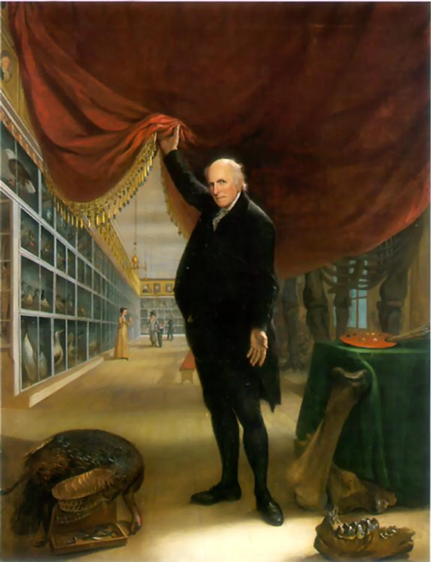 A művész a múzeumában — Charles Willson Peale