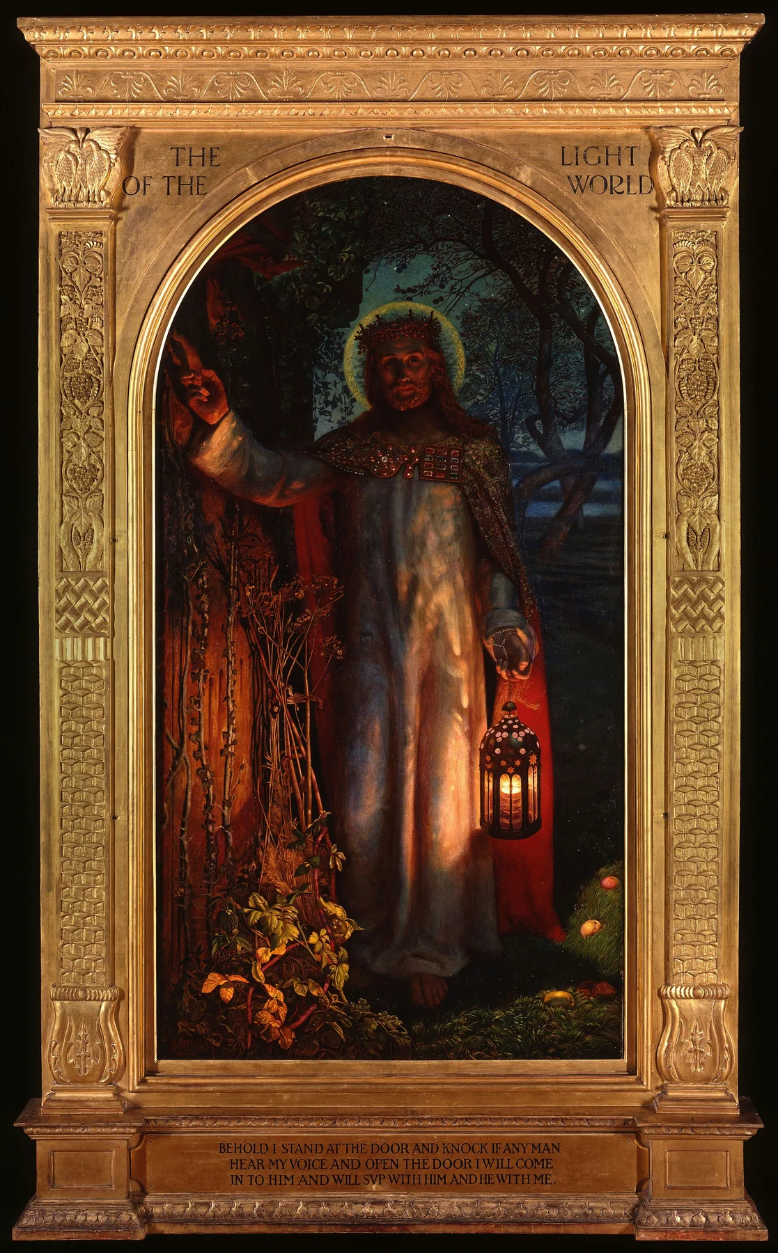 La luz del mundo — William Holman Hunt