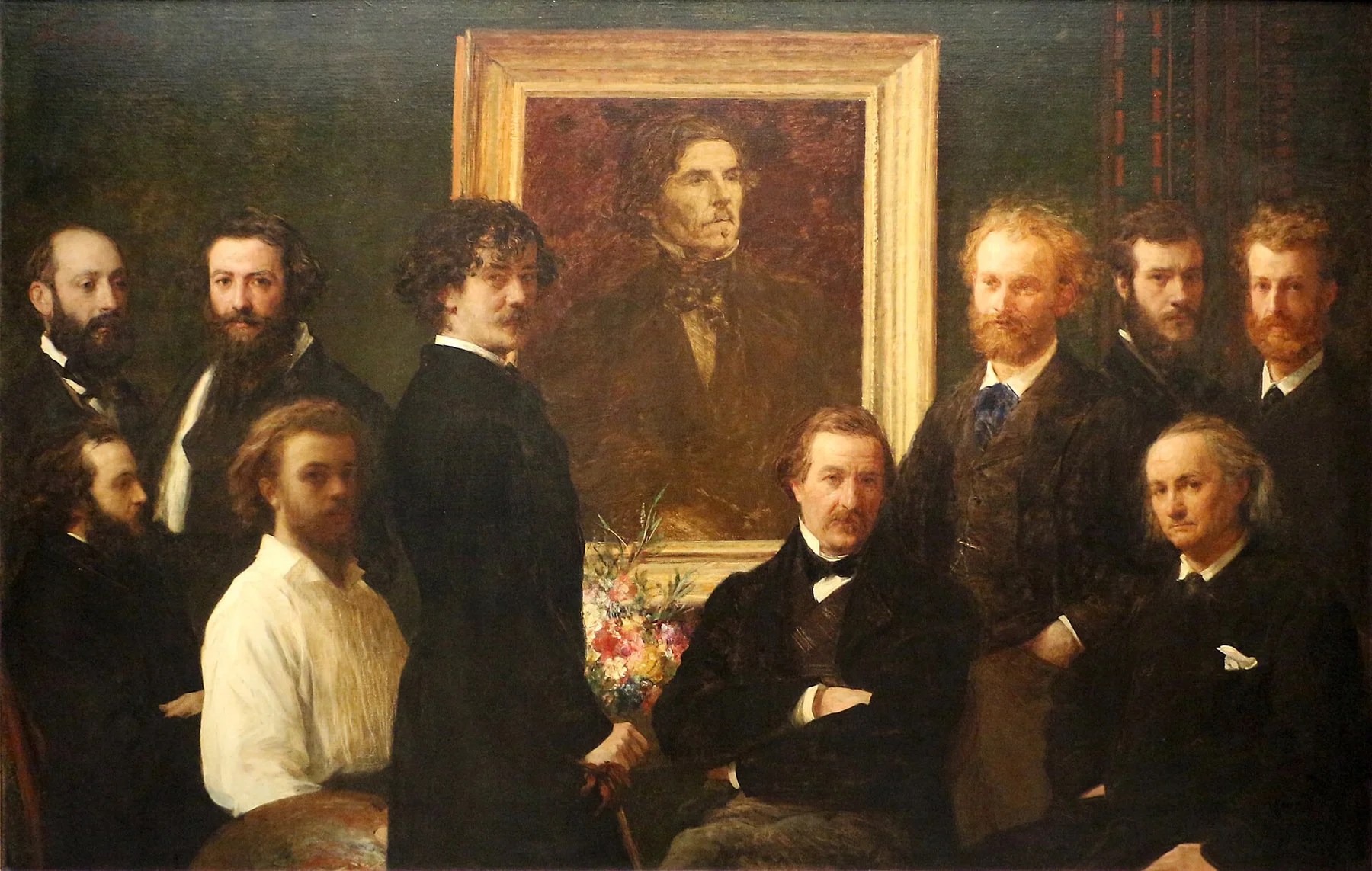Homage to Delacroix — Henri Fantin-Latour