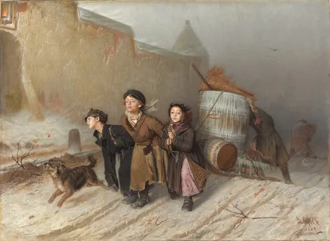 Troika (Apprentices Carrying Water)