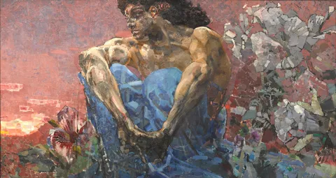 The Demon Seated