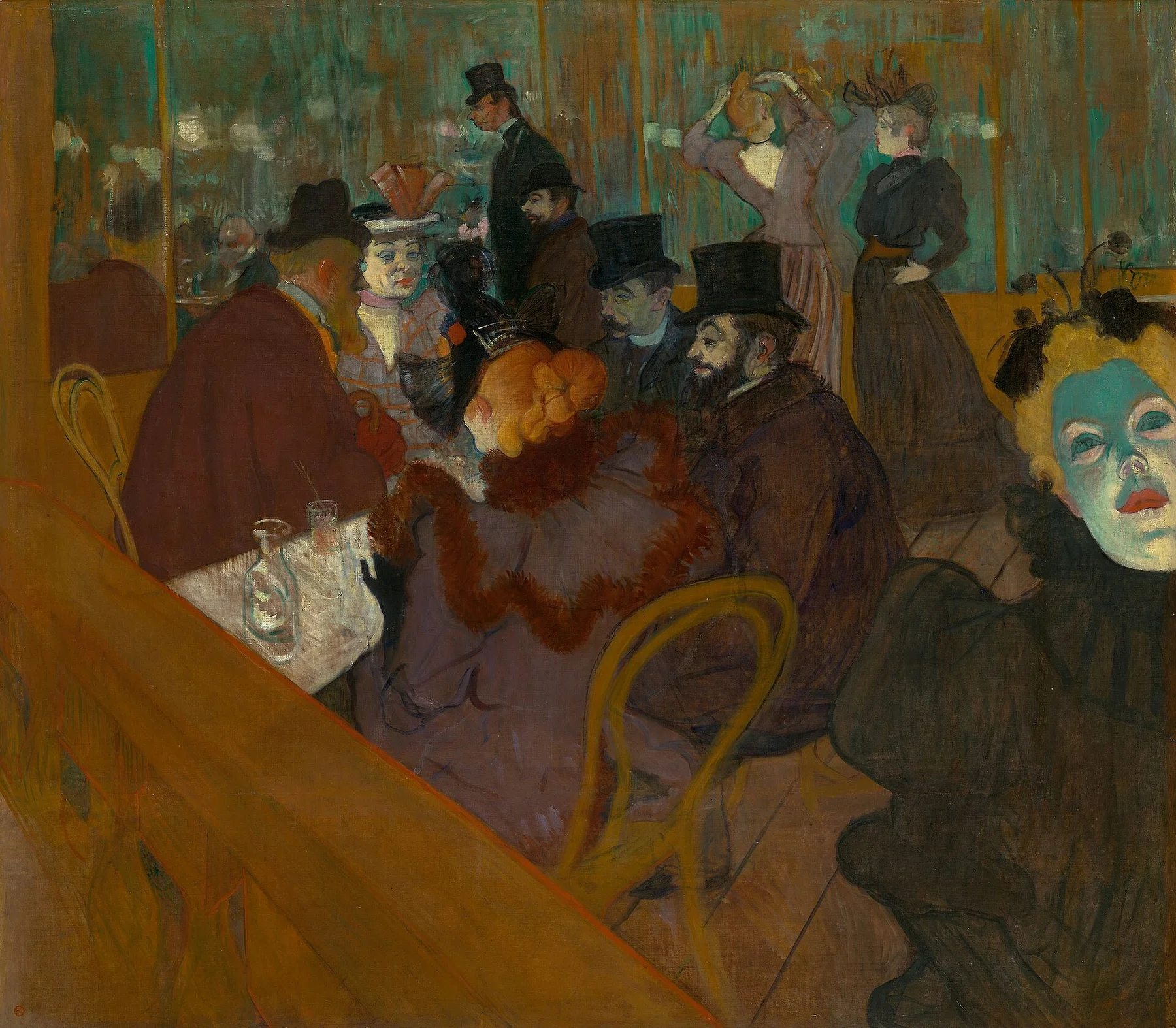 A Moulin Rouge-ban — Henri de Toulouse-Lautrec