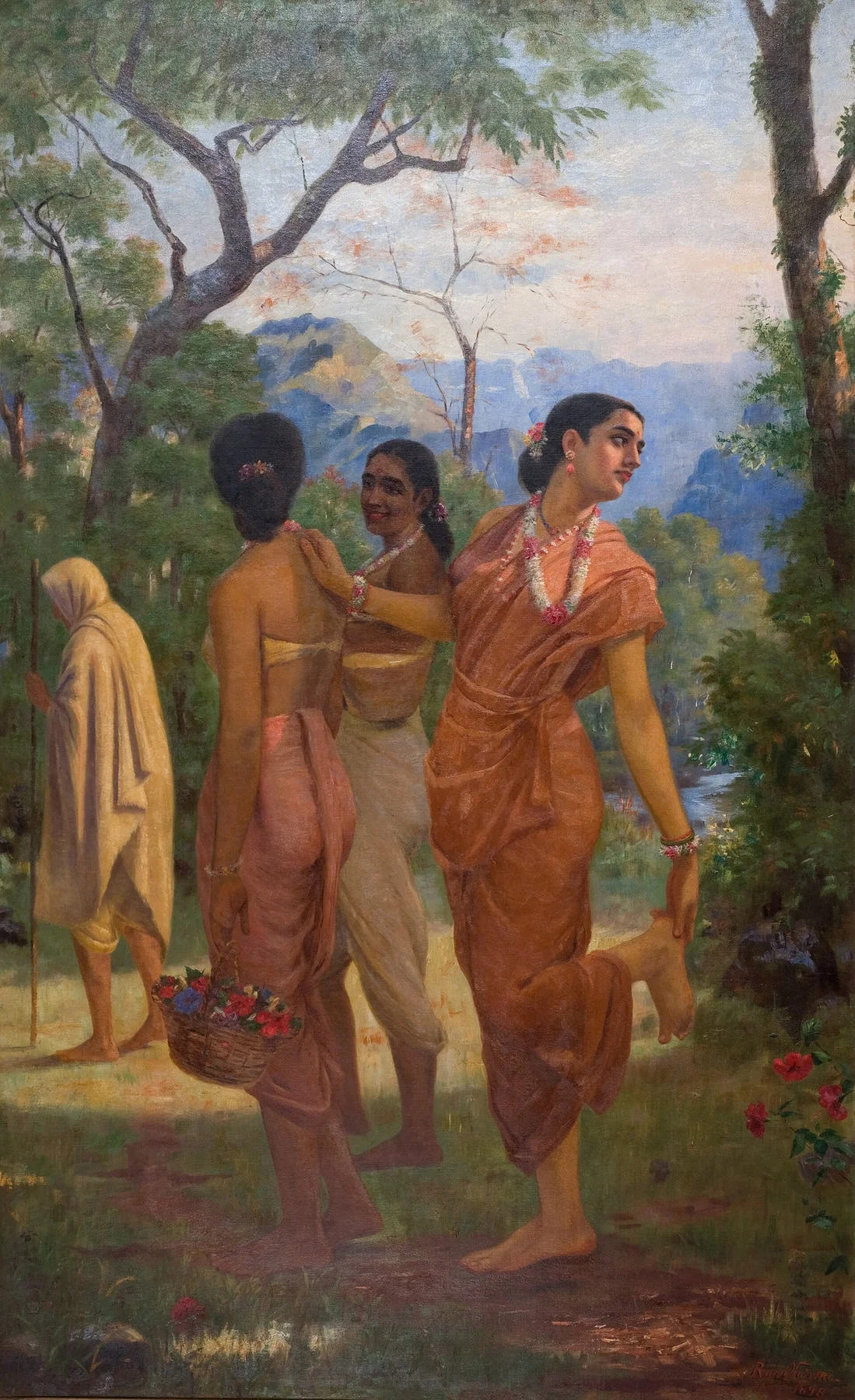 Shakuntala — Raja Ravi Varma