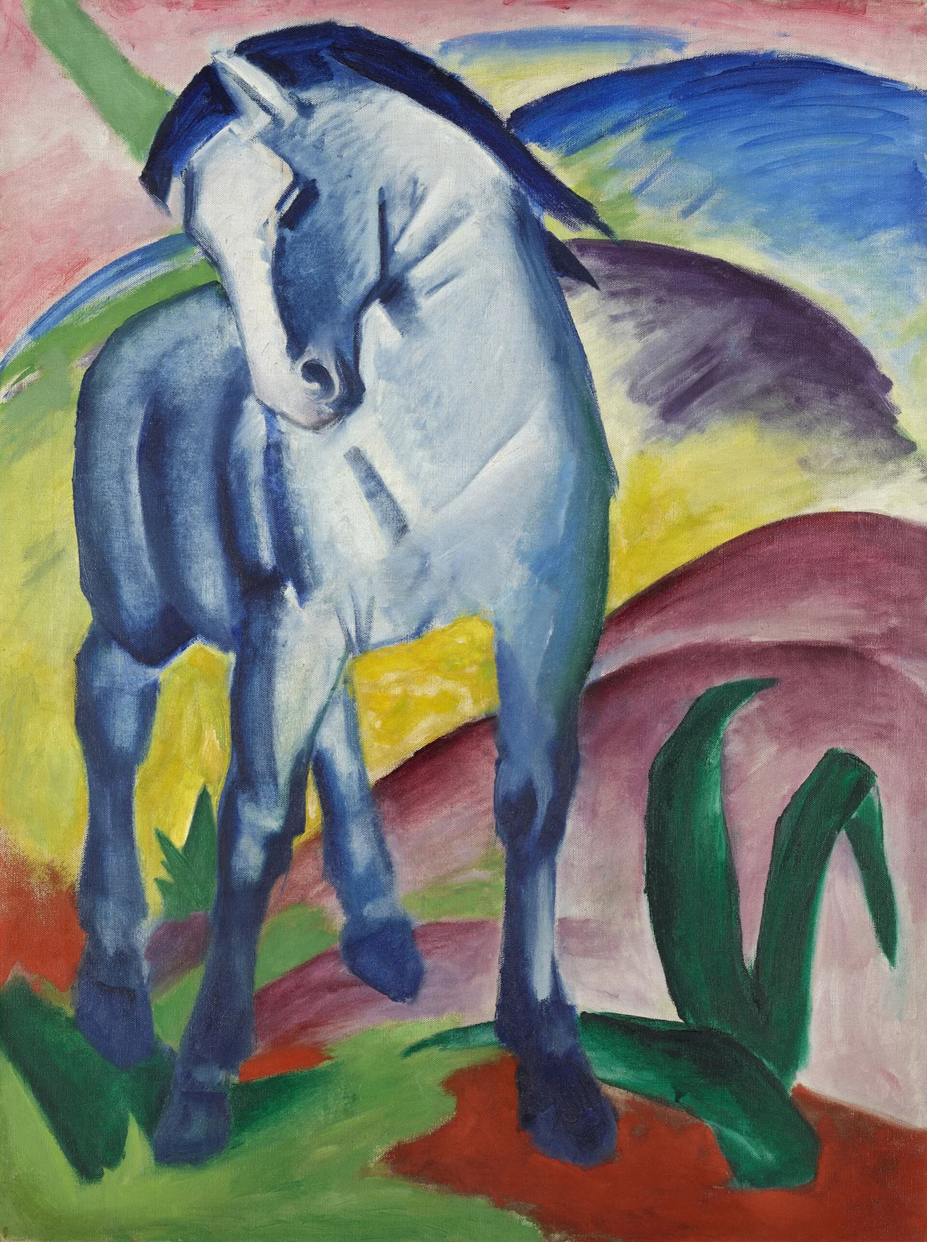 Kék ló I. — Franz Marc