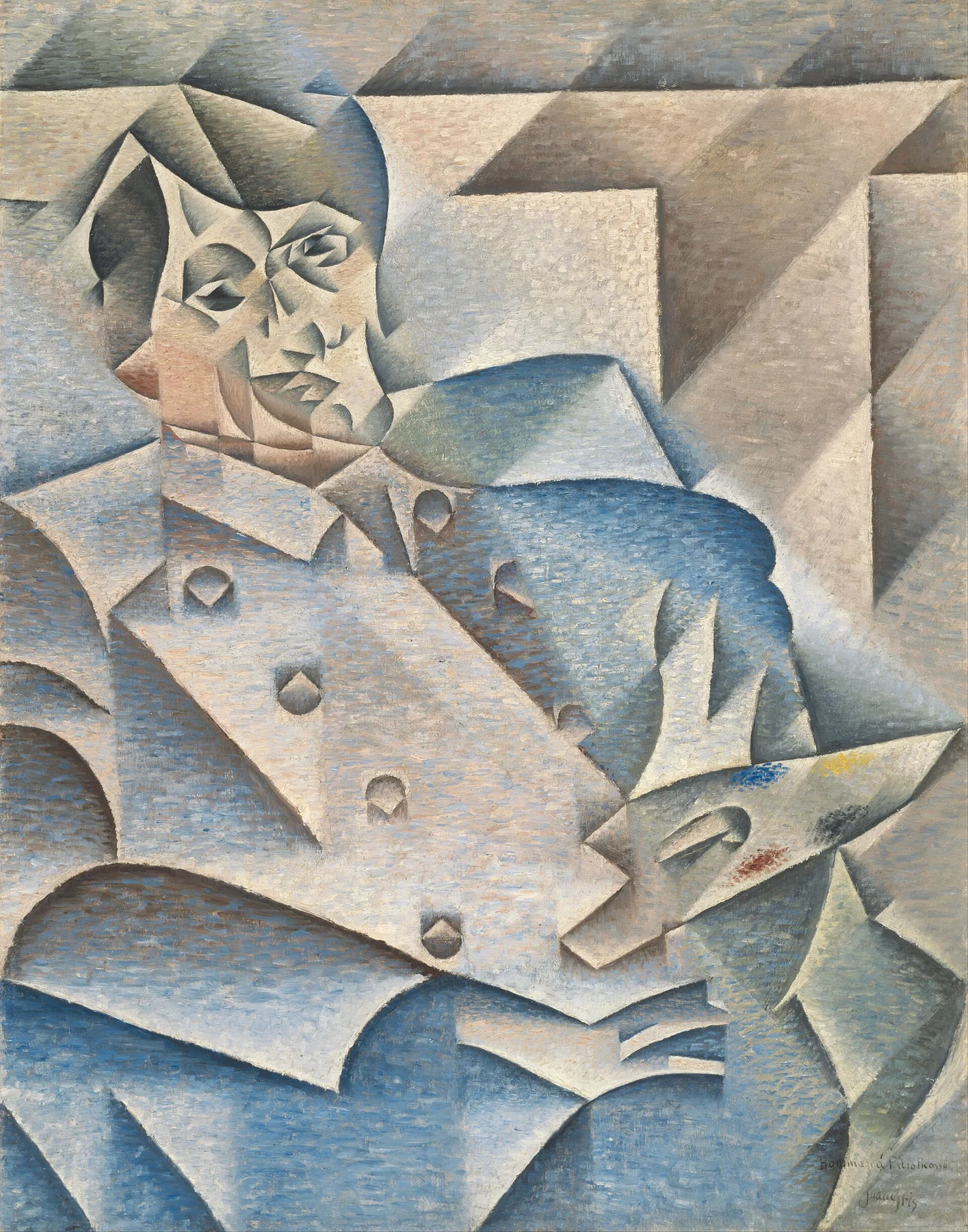 Pablo Picasso portréja — Juan Gris