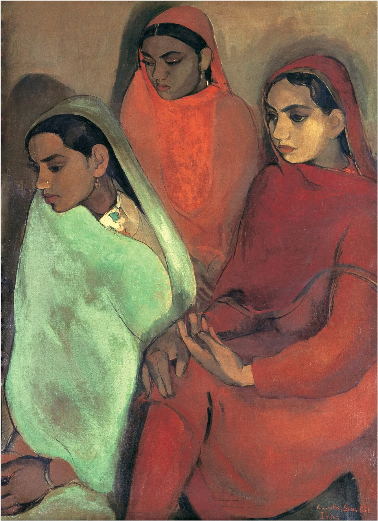 Three Girls — Amrita Sher-Gil
